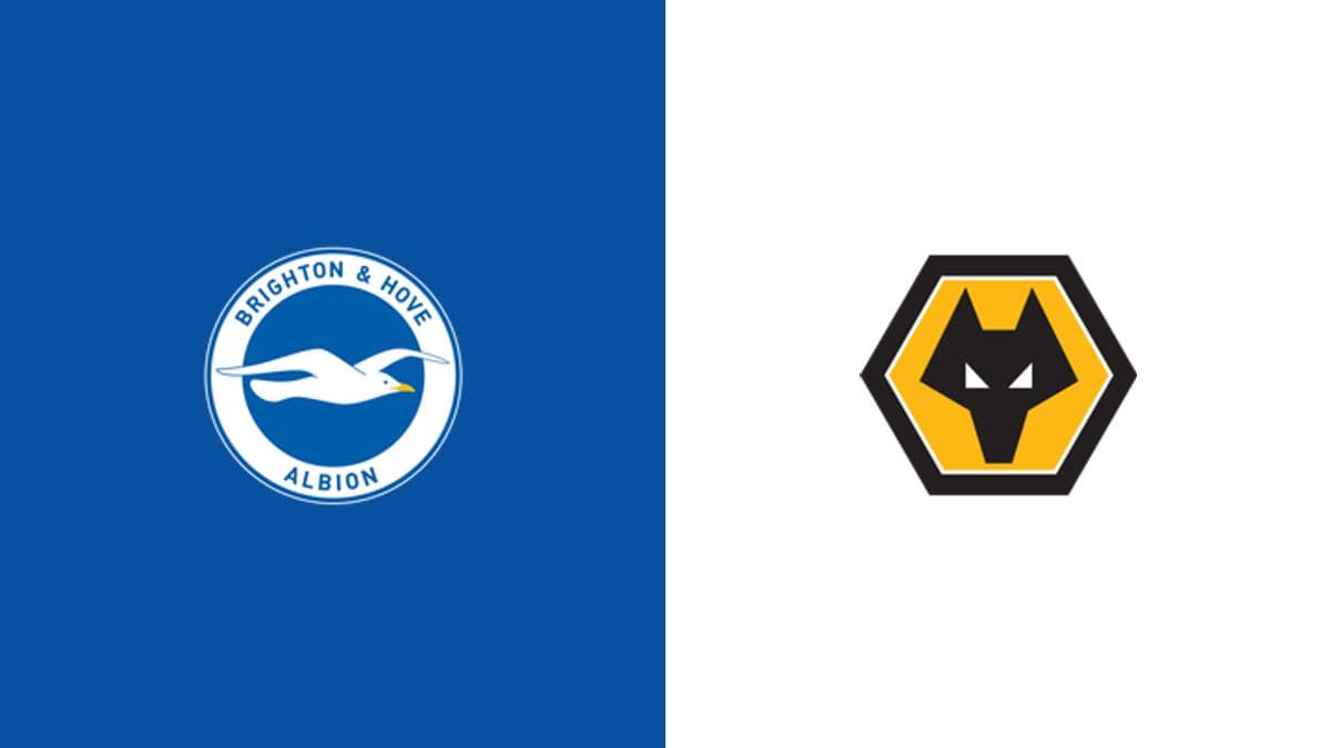 Logos of Brighton & Hove Albion and Wolverhampton Wanderers Logos of Brighton & Hove Albion and Wolverhampton Wanderers