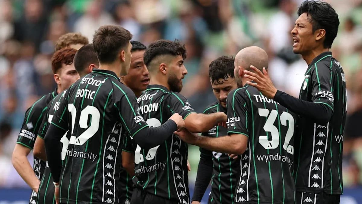 Team celebrating a goal during a match Team celebrating a goal during a match