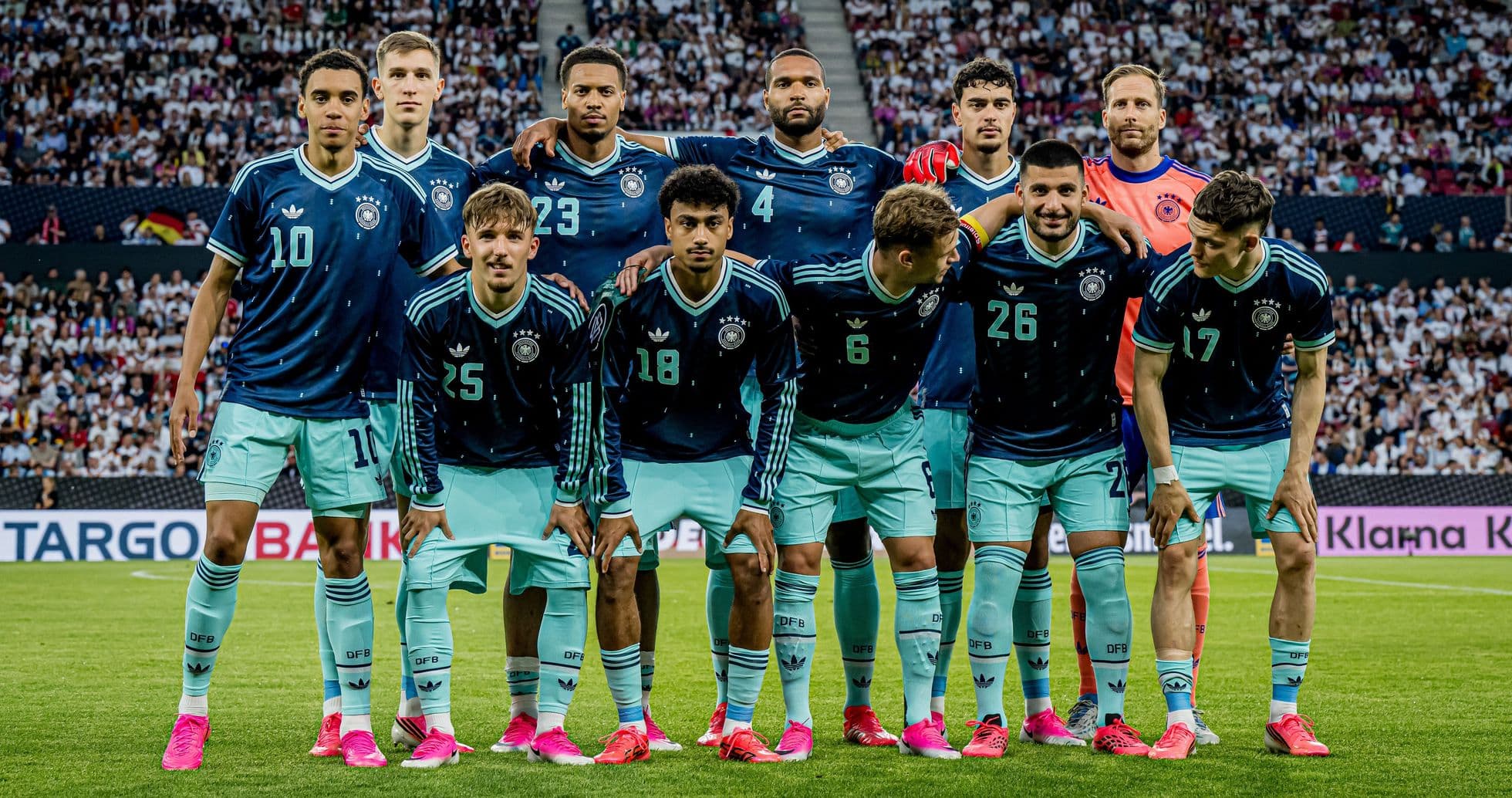 German national football team posing for group photo German national football team posing for group photo