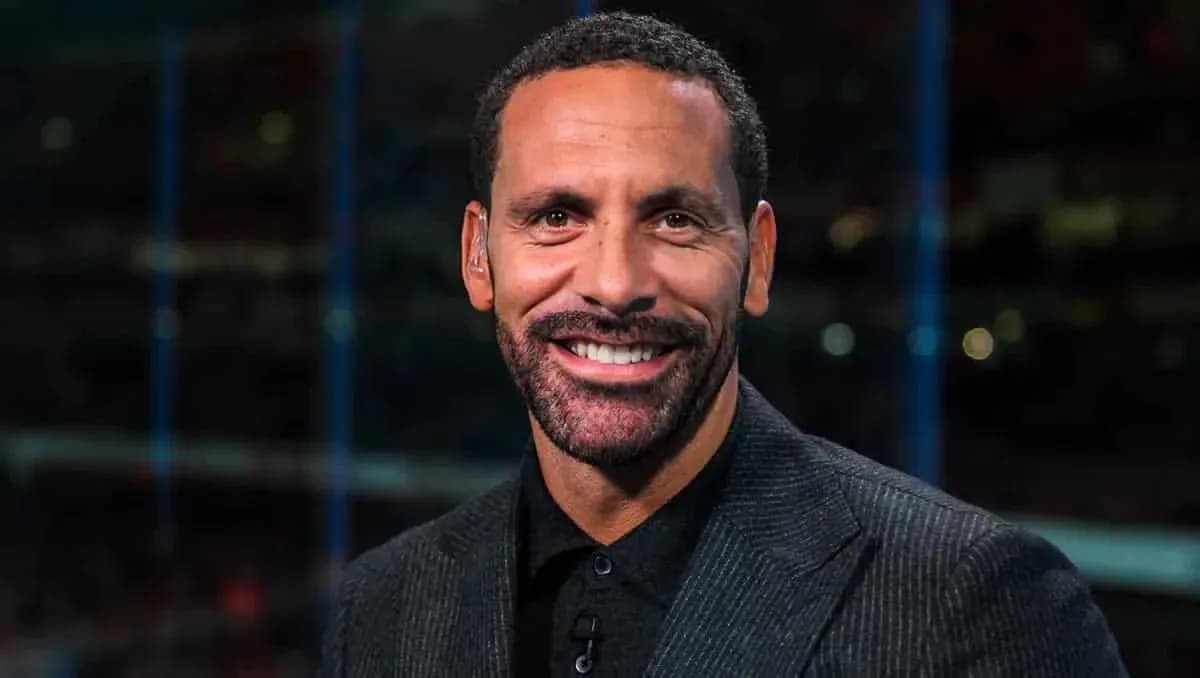 Sport analyst smiling in studio setting Sport analyst smiling in studio setting