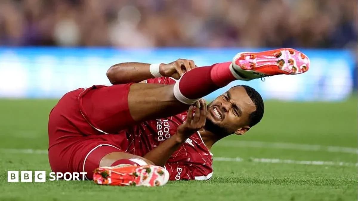 Player injured on the field during match Player injured on the field during match