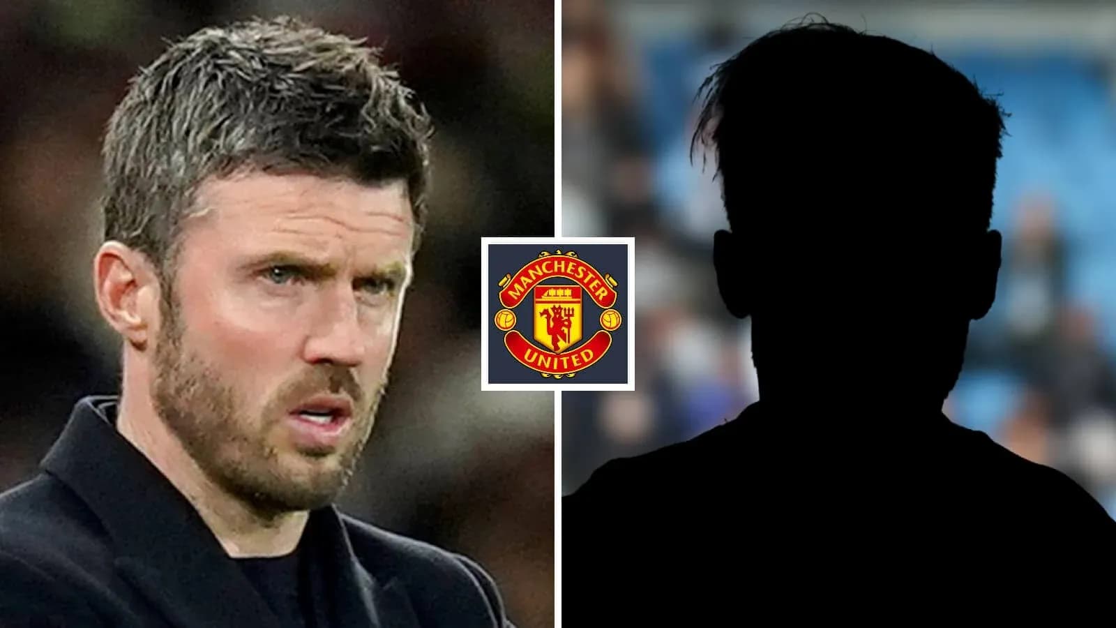 Coach and silhouette of player with Manchester United logo Coach and silhouette of player with Manchester United logo