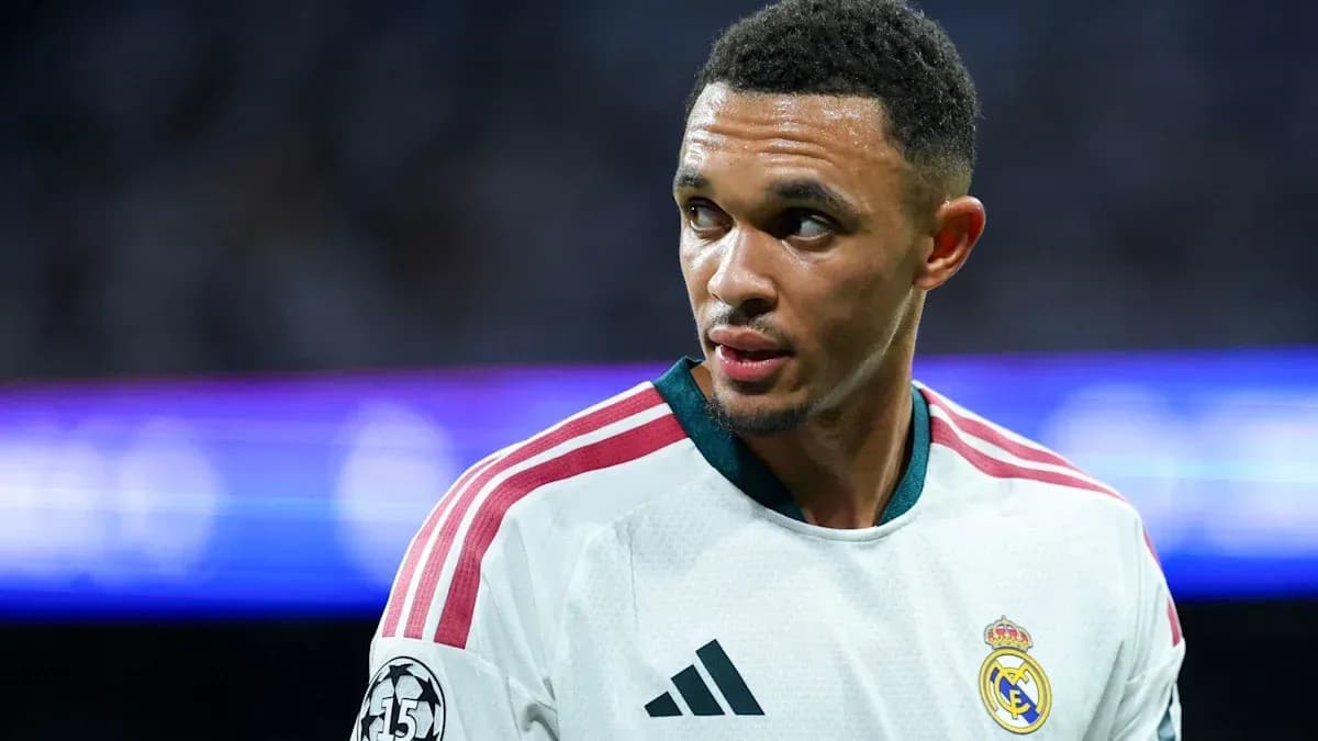 Player in Real Madrid kit during match Player in Real Madrid kit during match