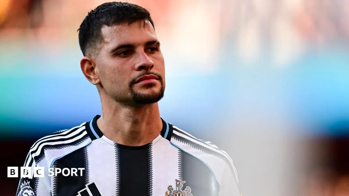Newcastle player looking on during match Newcastle player looking on during match