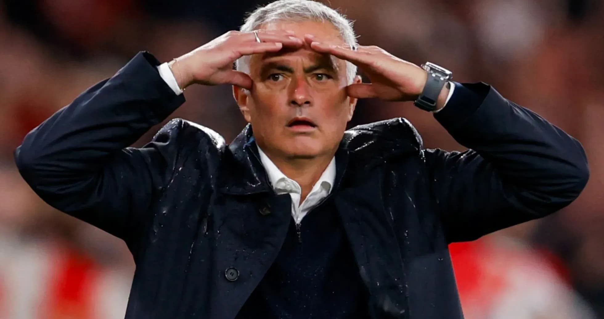 Coach gesturing during a tense match situation Coach gesturing during a tense match situation
