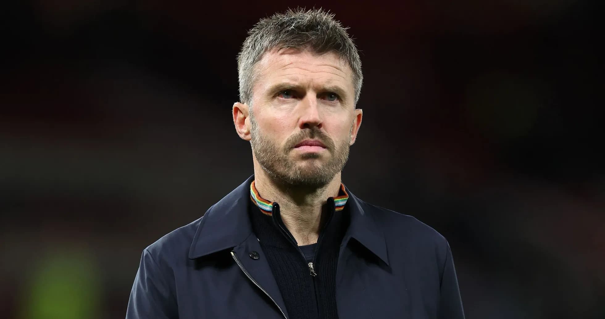 Manager standing on the sidelines during match Manager standing on the sidelines during match