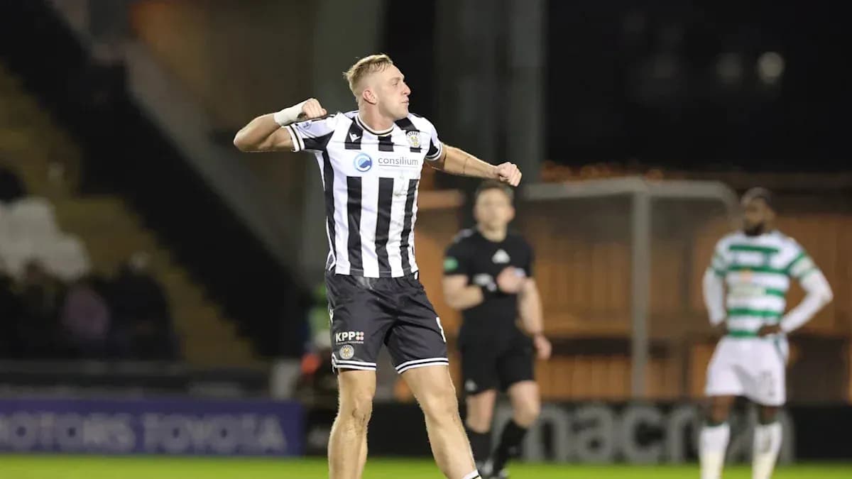 Player celebrating a goal during match Player celebrating a goal during match
