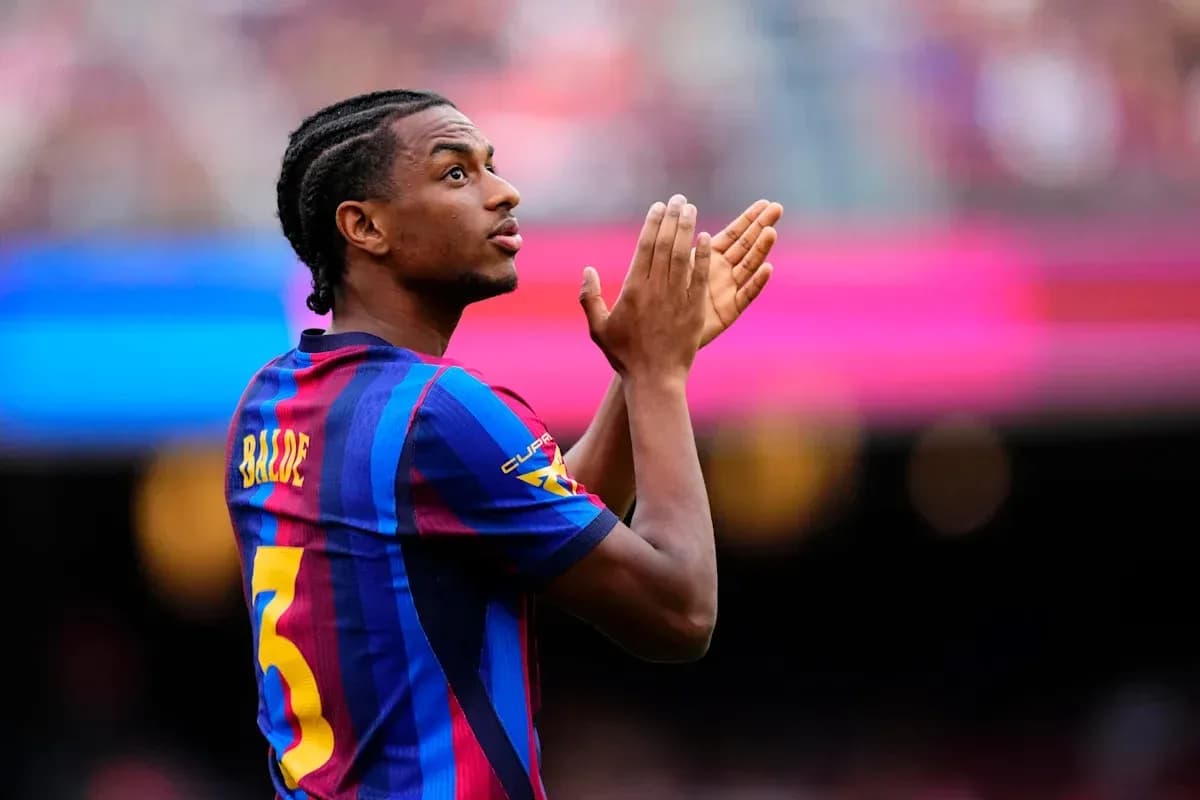 Player applauding fans during match at stadium Player applauding fans during match at stadium