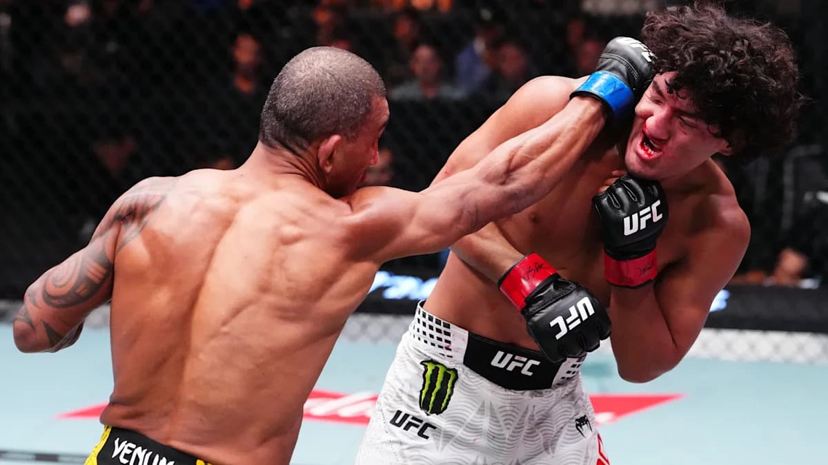 Raul Rosas Jr. Reflects on Harrowing UFC Vegas 121 Finish Against Raoni Barcelos Raul Rosas Jr. Reflects on Harrowing UFC Vegas 121 Finish Against Raoni Barcelos