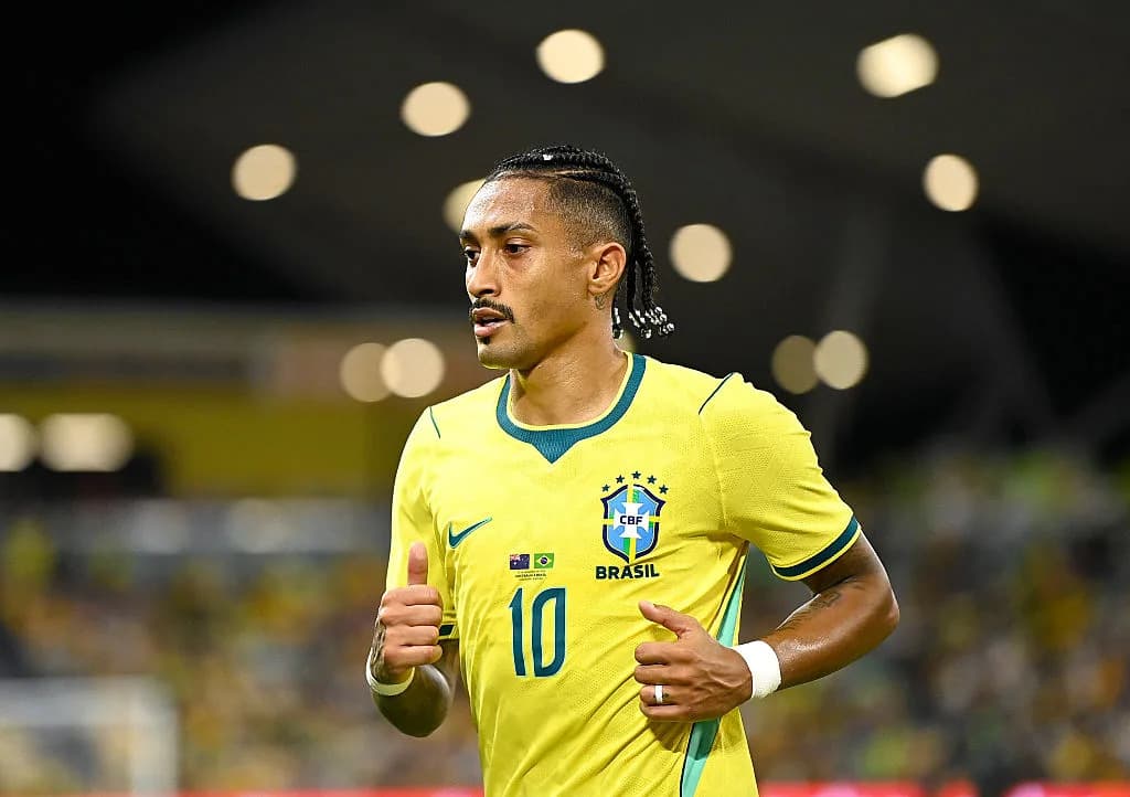 Raphinha Leads Brazil as No. 9 with Seven Changes Against Australia Raphinha Leads Brazil as No. 9 with Seven Changes Against Australia