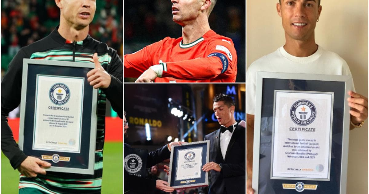Cristiano Ronaldo's Guinness World Records: A Complete List Cristiano Ronaldo's Guinness World Records: A Complete List