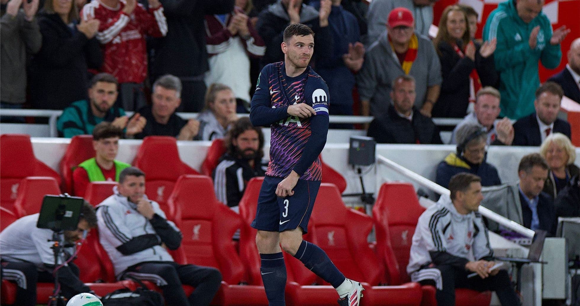 Liverpool Defeat Tottenham 3-1 in Carabao Cup as Andy Robertson Returns to Anfield Liverpool Defeat Tottenham 3-1 in Carabao Cup as Andy Robertson Returns to Anfield