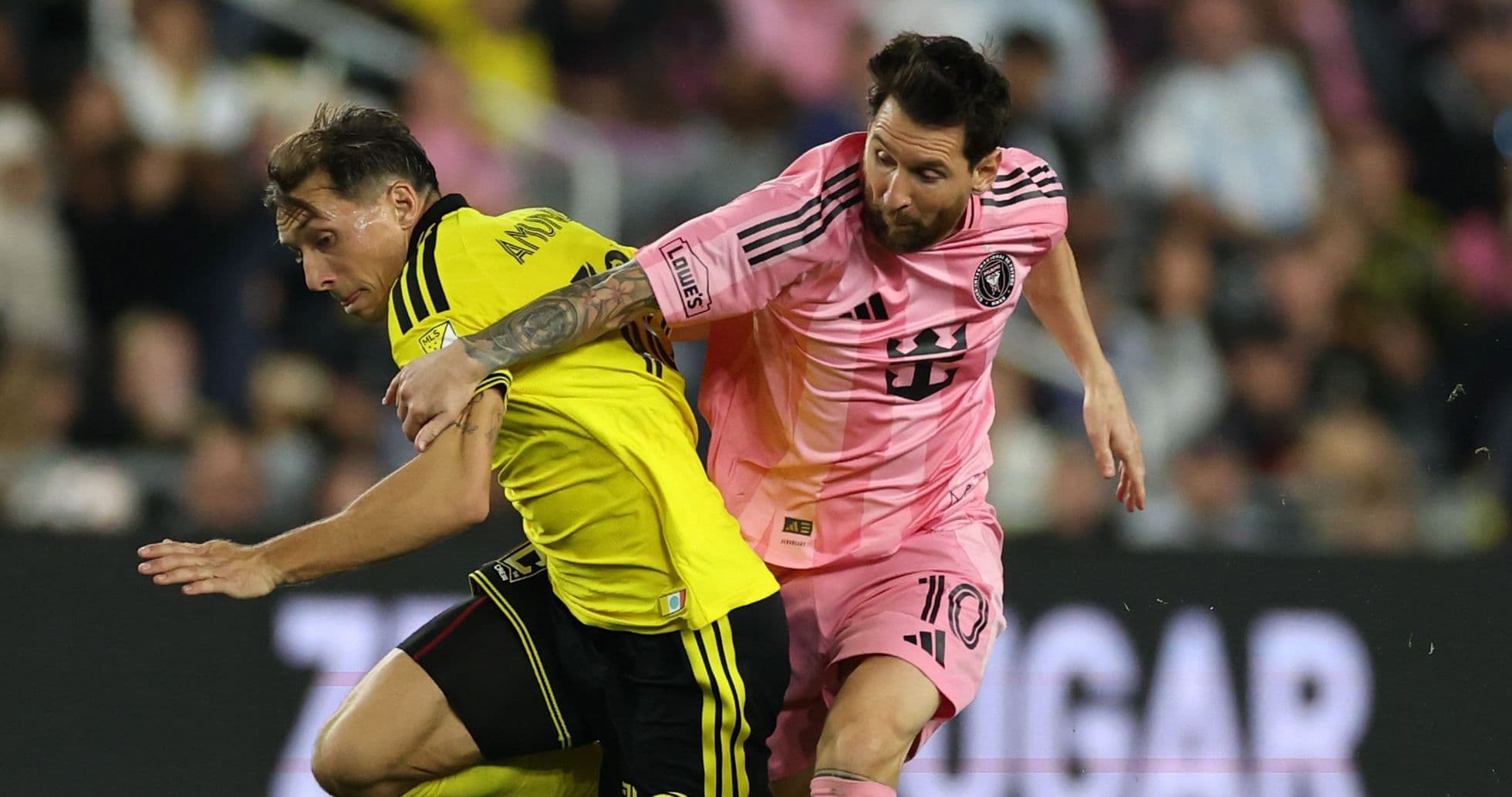 Inter Miami Player Ratings vs Columbus Crew: Messi Shines but Morales Red Card Costs the Team Inter Miami Player Ratings vs Columbus Crew: Messi Shines but Morales Red Card Costs the Team