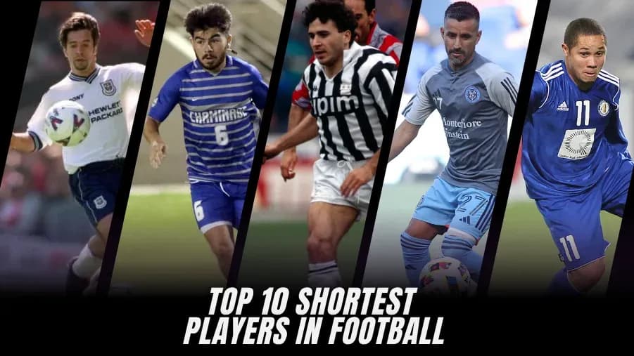 Top 10 Shortest Football Players in 2026 Top 10 Shortest Football Players in 2026