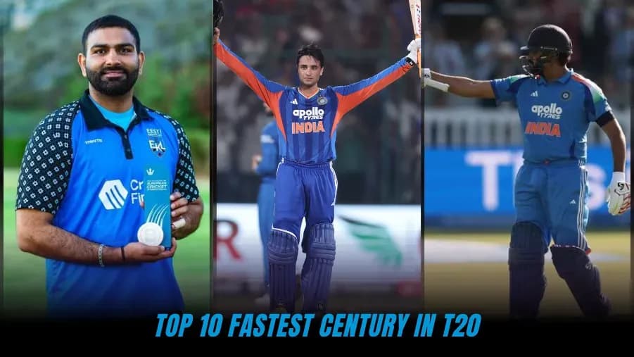 Top 10 Fastest T20 International Centuries - Updated 2026 Top 10 Fastest T20 International Centuries - Updated 2026