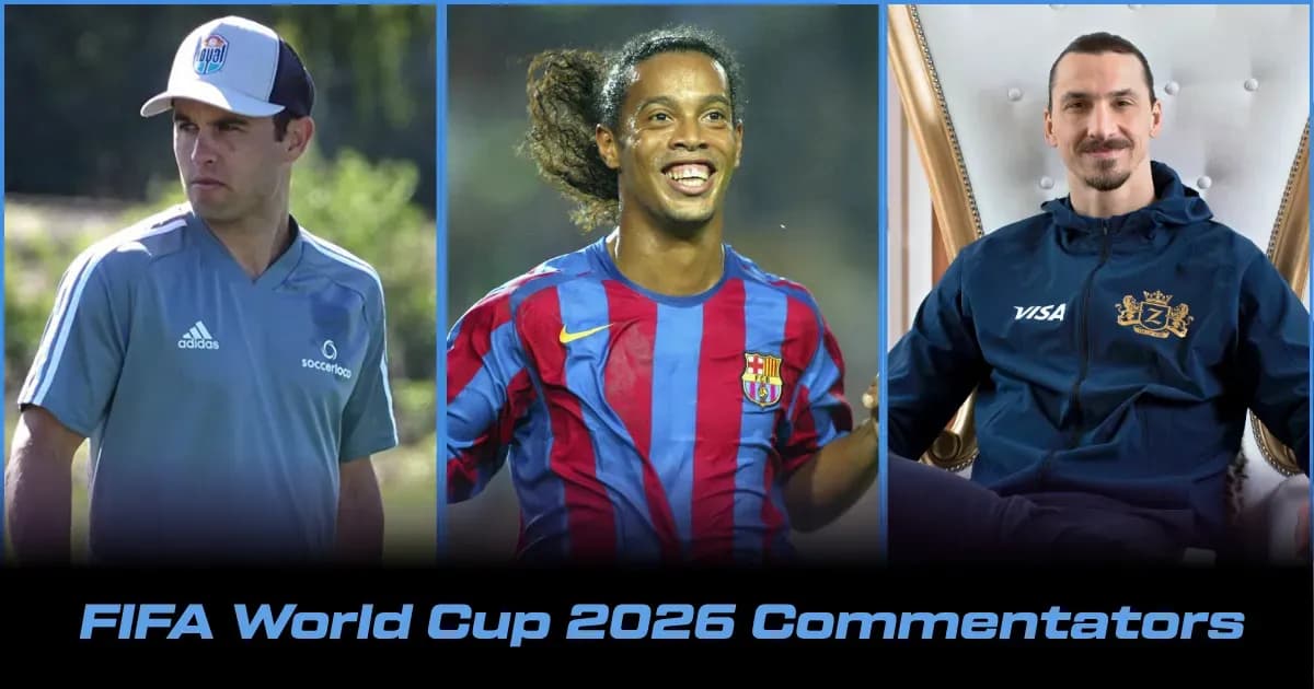 FIFA World Cup 2026 Commentary Team: Presenters, Hosts, and Analysts Revealed FIFA World Cup 2026 Commentary Team: Presenters, Hosts, and Analysts Revealed