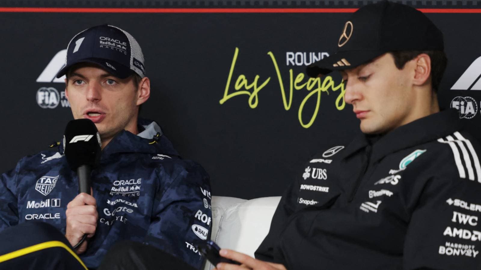 Max Verstappen Responds to George Russell’s Call for Cooling Vest Rule Change Before Bahrain GP Max Verstappen Responds to George Russell’s Call for Cooling Vest Rule Change Before Bahrain GP